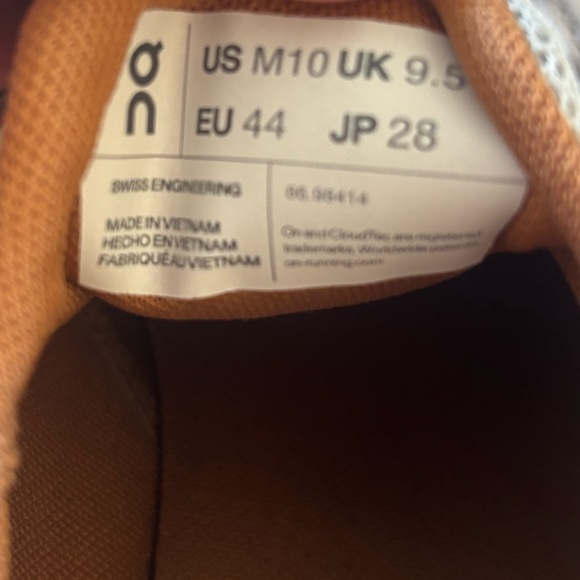 On Cloudaway Smoky Quartz Sneakers/Trail/Run/walk - Picture 9 of 10